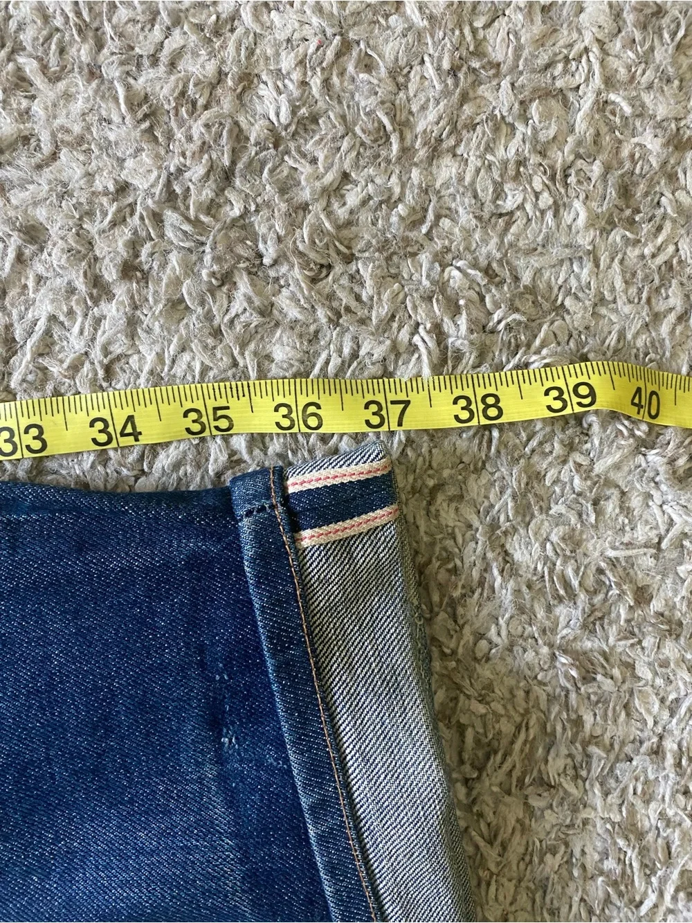 2008 APC Petit Standard Selvedge Japanese Denim Jeans. Incredible Fades!